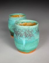 artistic coffee mugs turquoise cup