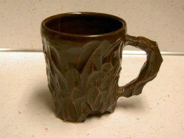 pottery coffee mugs clay pot pattern