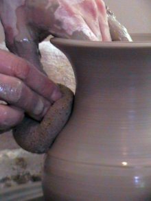 making clay pottery images thinning walls