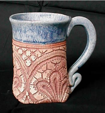 Lacey Blue Jean Mug