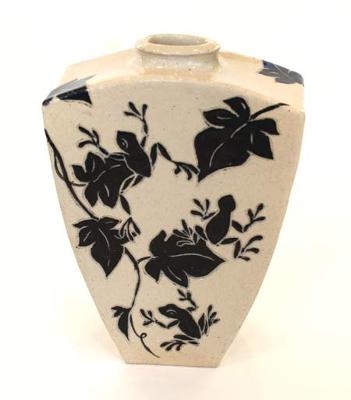 Storms, Lakeside Pottery Sgraffito Vase