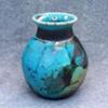 Raku Vase