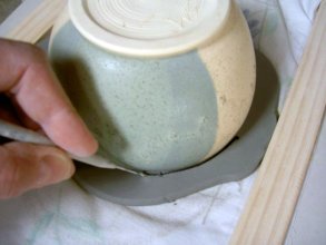 cheap pottery gift ideas coaster cutting