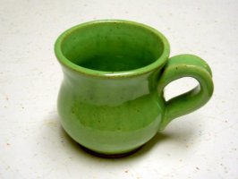 clay coffee mug