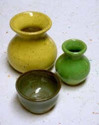 clay pot projects - mini pots ceramic images