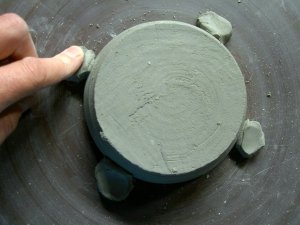 anchoring clay pot projects for trimming